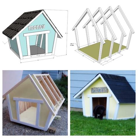 how to build metal dog house|homemade dog house plans free.